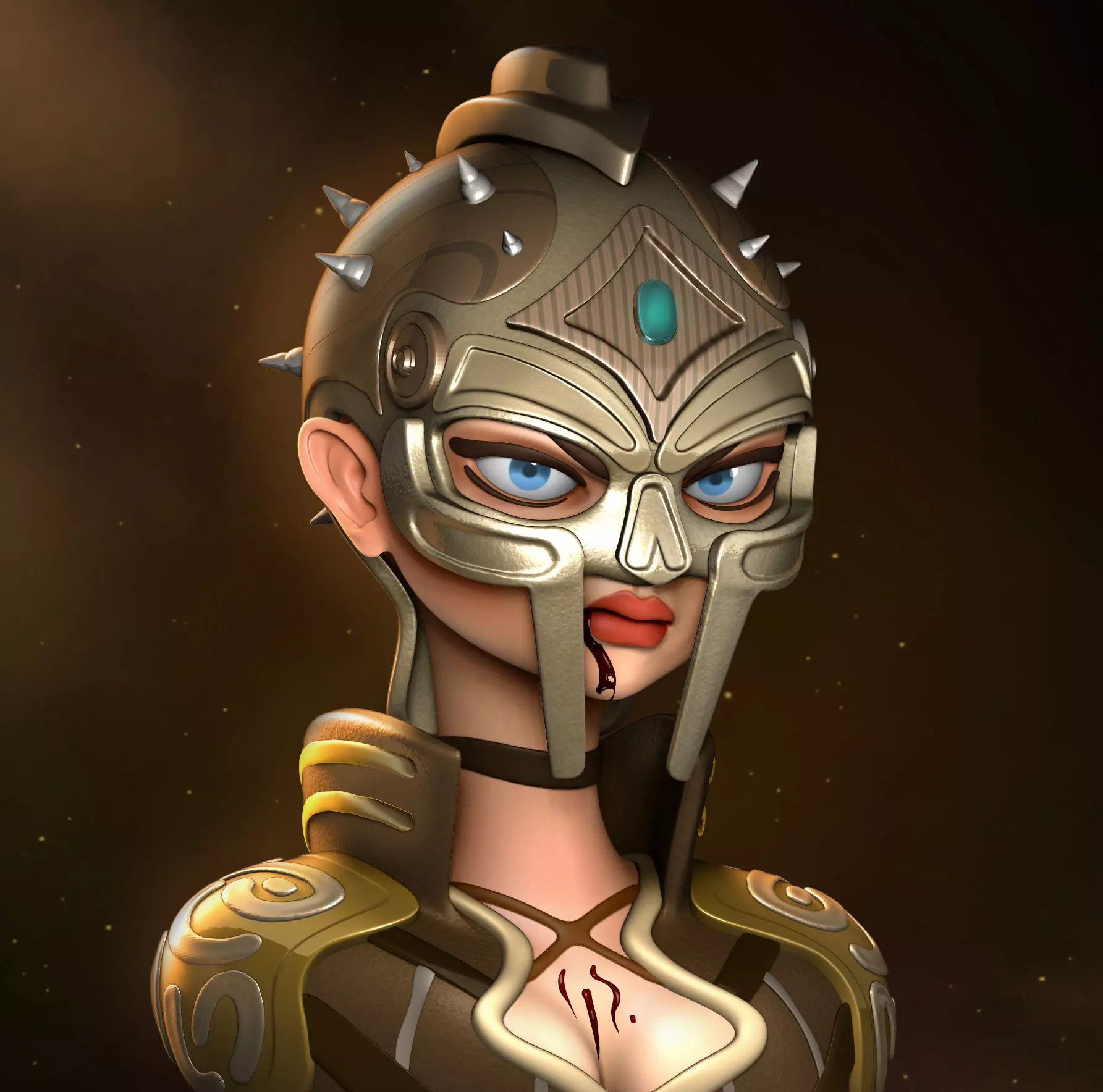 Gladiator Zbrush 3D model