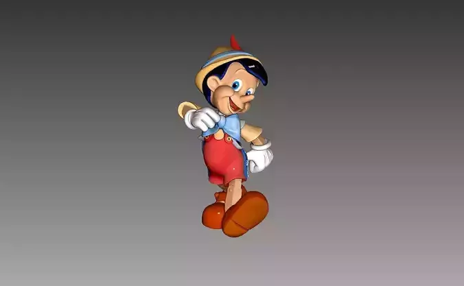 Pinocchio  3D print model