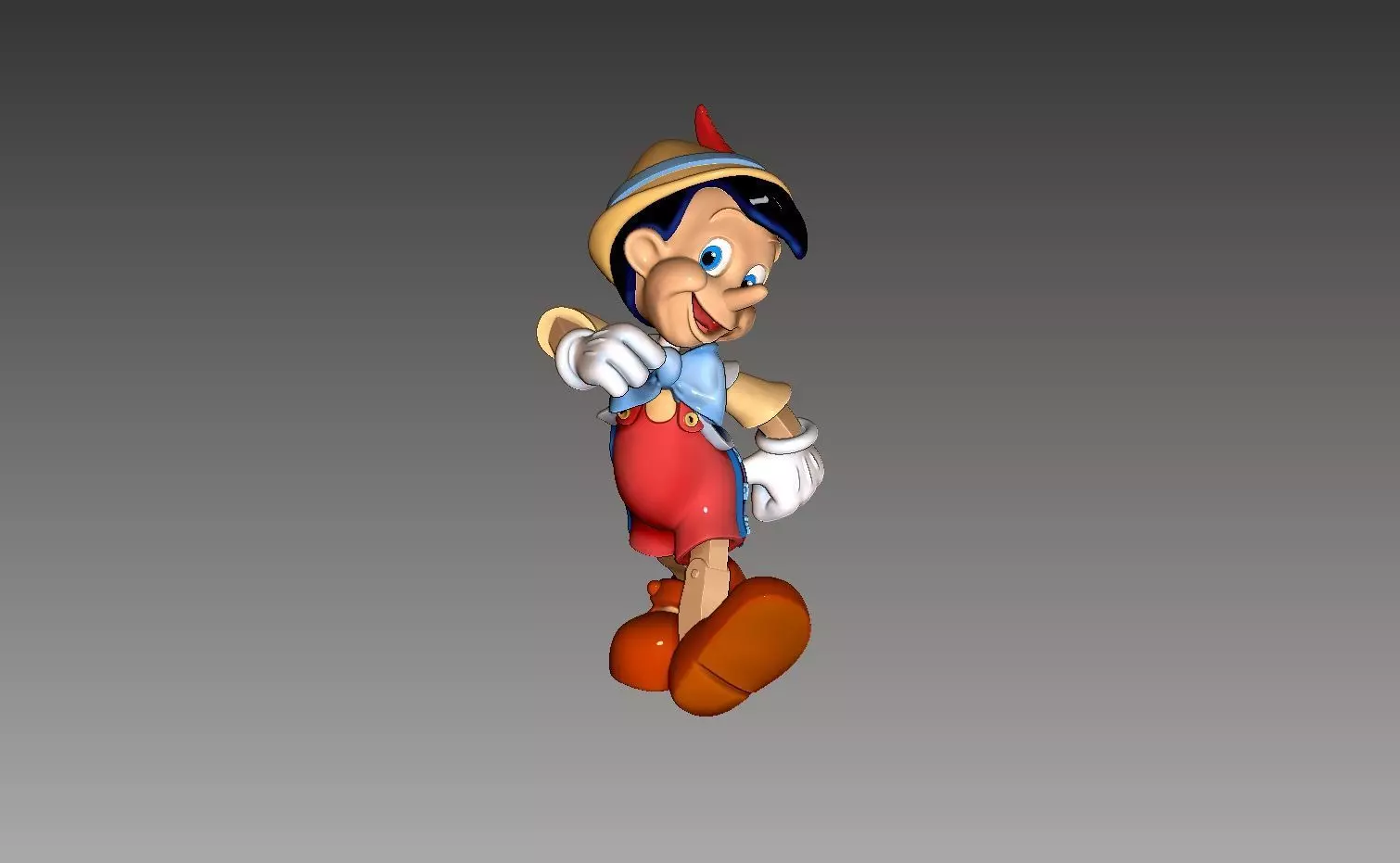 Pinocchio 3D print model