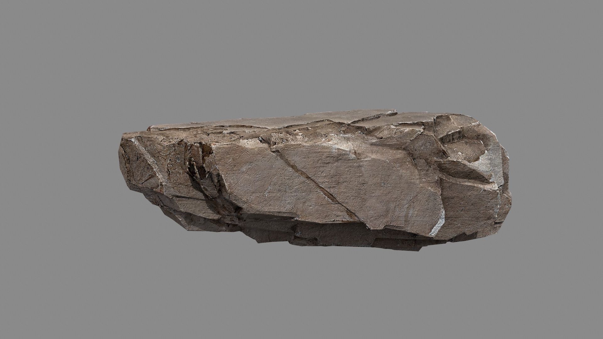 Egyptian desert rocks Low-poly 3D model_16