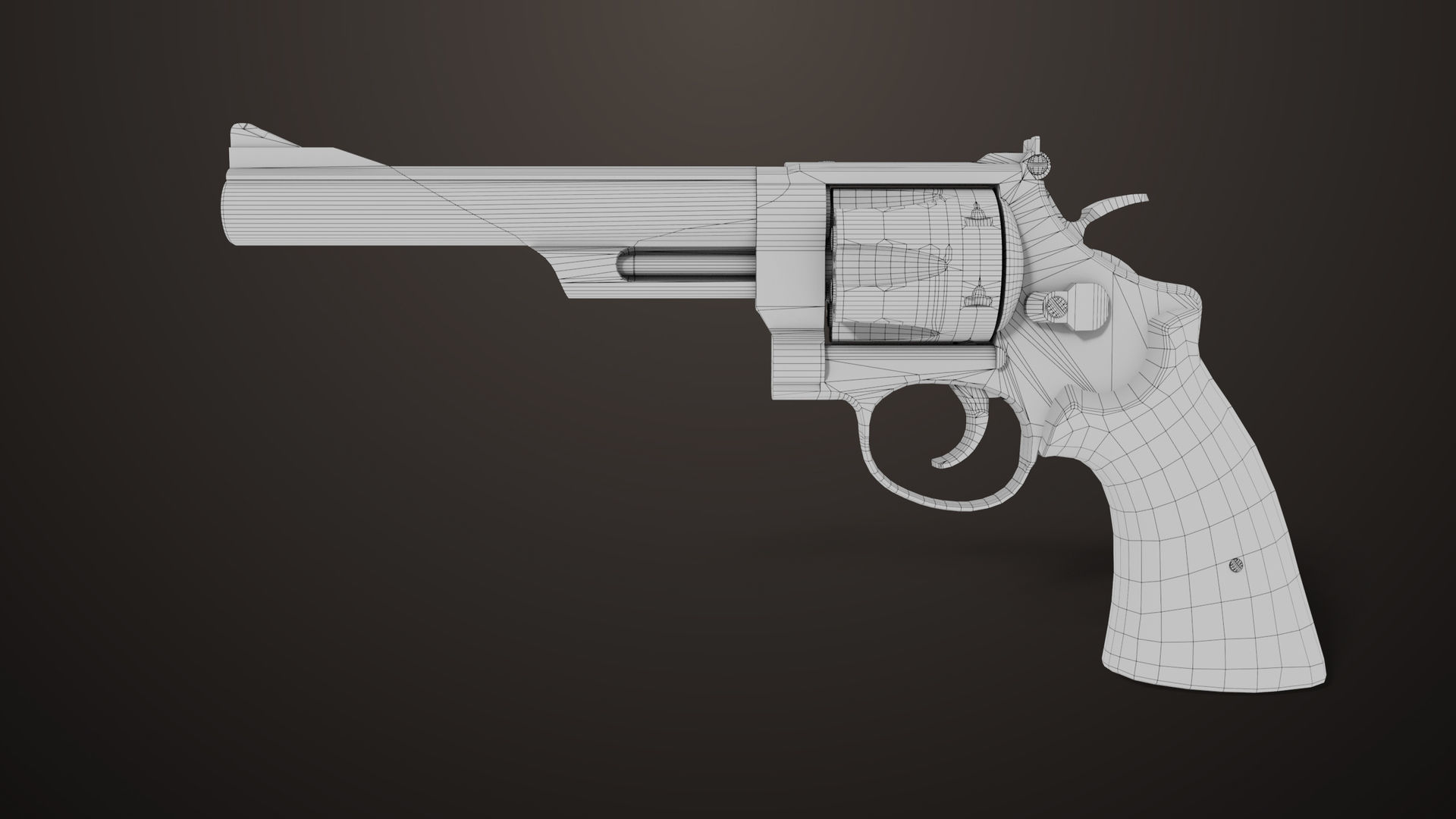 7 Silver Revolvers Collection All PBR Unity UE Textures _4