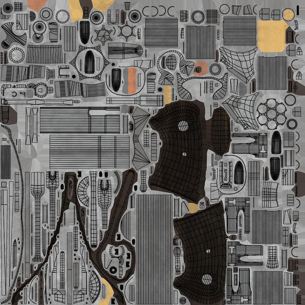 7 Silver Revolvers Collection All PBR Unity UE Textures _28