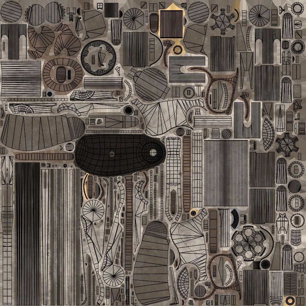 7 Silver Revolvers Collection All PBR Unity UE Textures _13