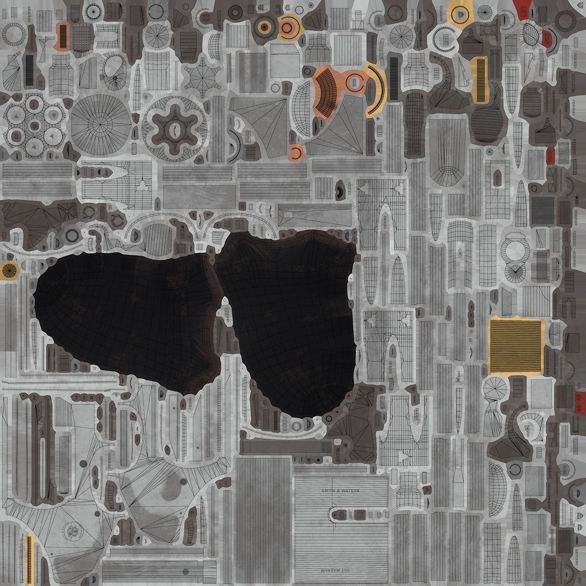 7 Silver Revolvers Collection All PBR Unity UE Textures _24