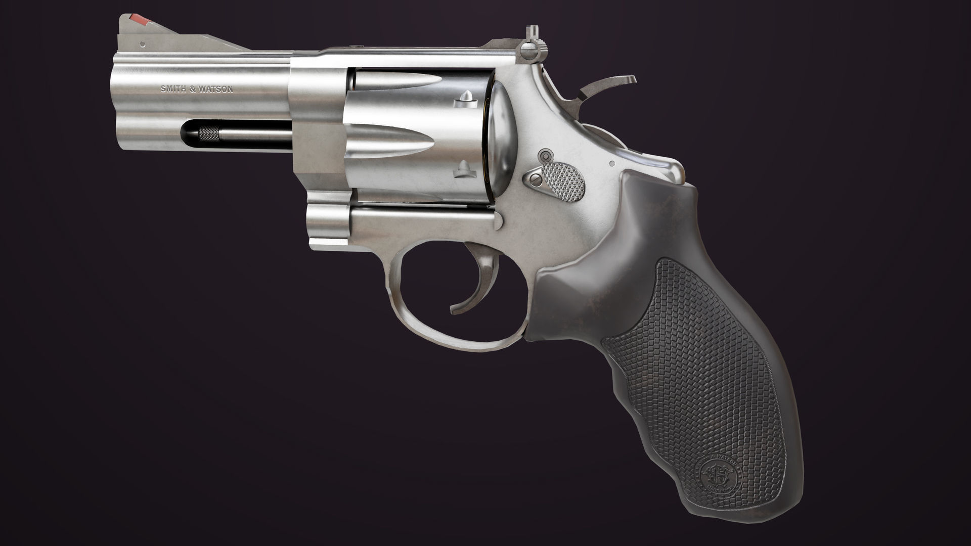 7 Silver Revolvers Collection All PBR Unity UE Textures _21