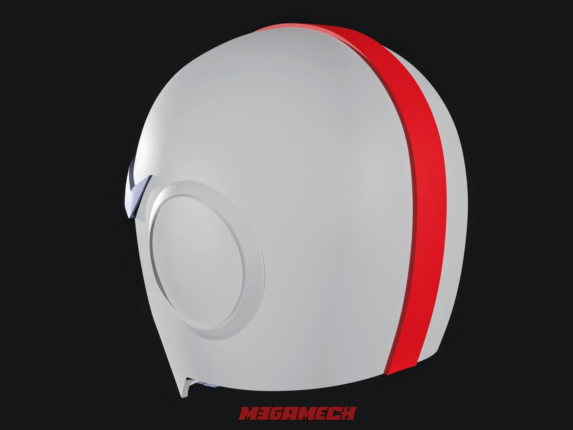 Gundam Pilot RX78 1979 Amuro Ray Helmet Wearable Printable 3D print model_8