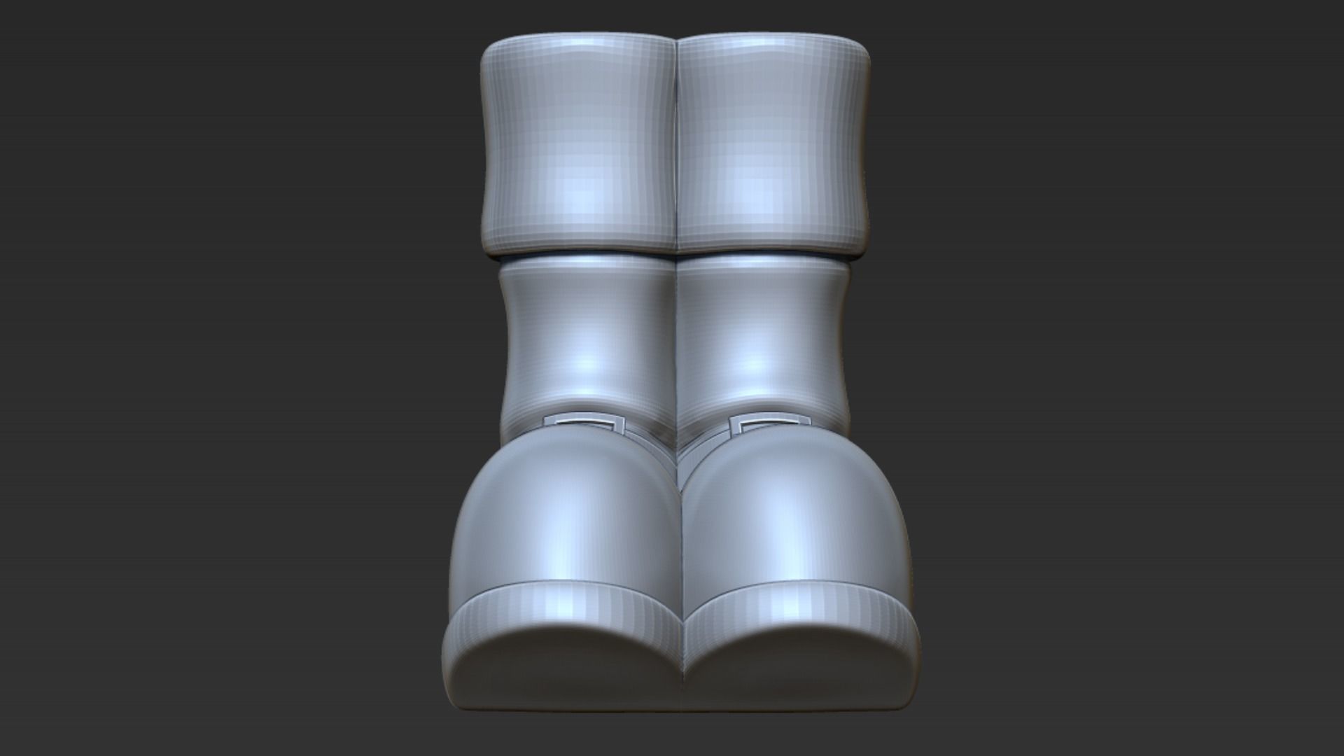 Santa Boots 3D print model_2
