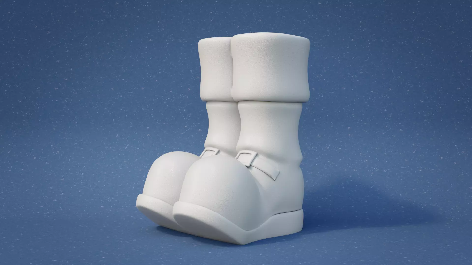 Santa Boots 3D print model_0