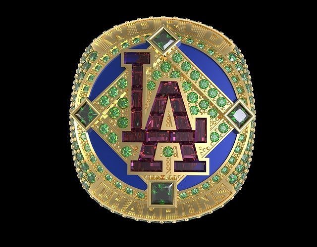 LA World Series Rind And Chanpion Ring 3D model