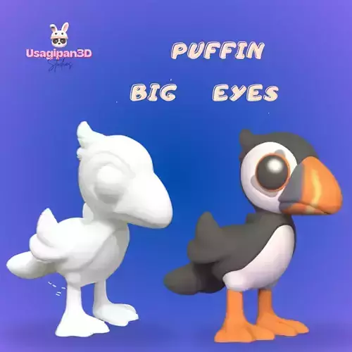 Puffin Big Eyes