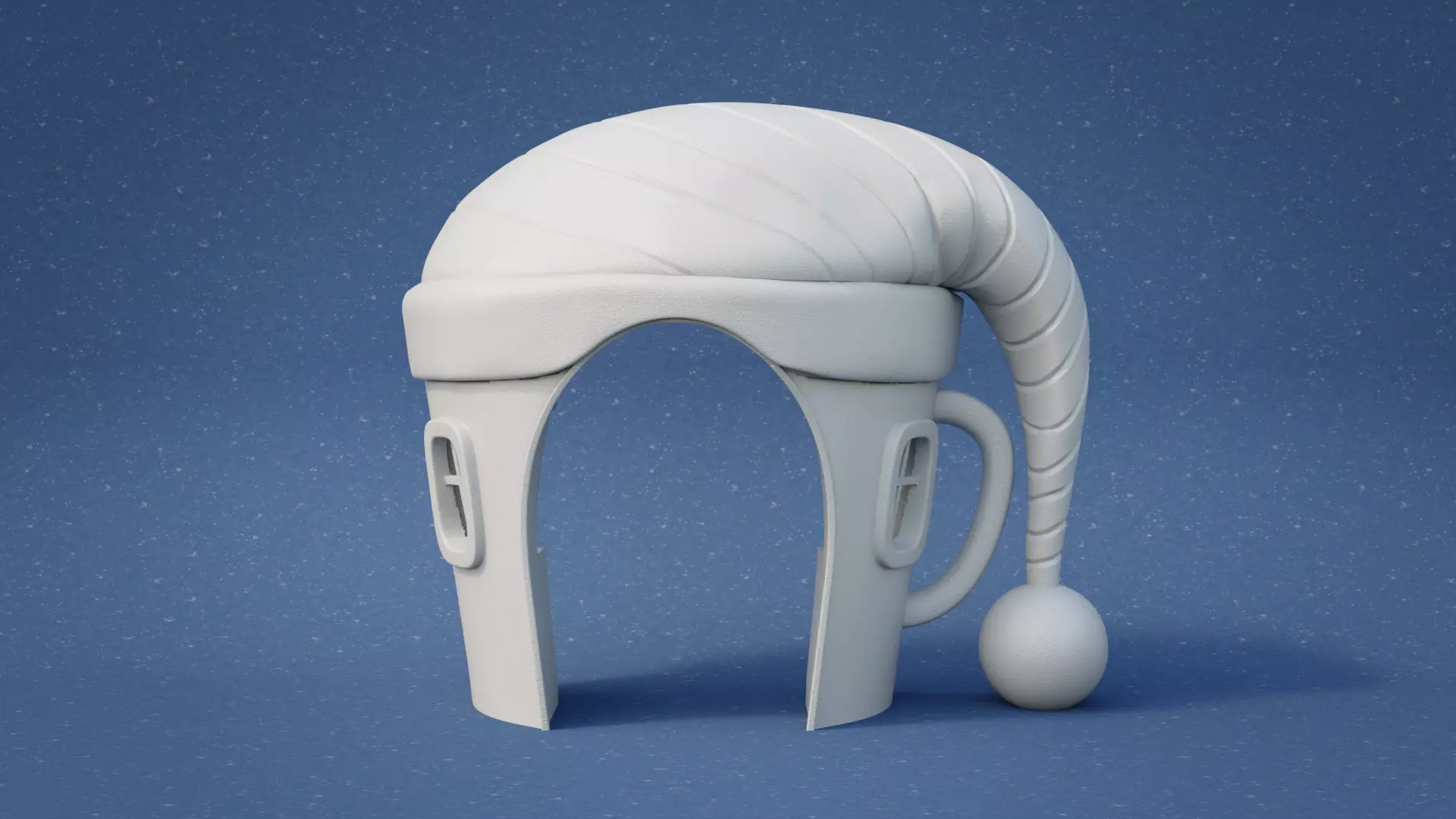 Santa Mug DJ Booth 3D print model_0