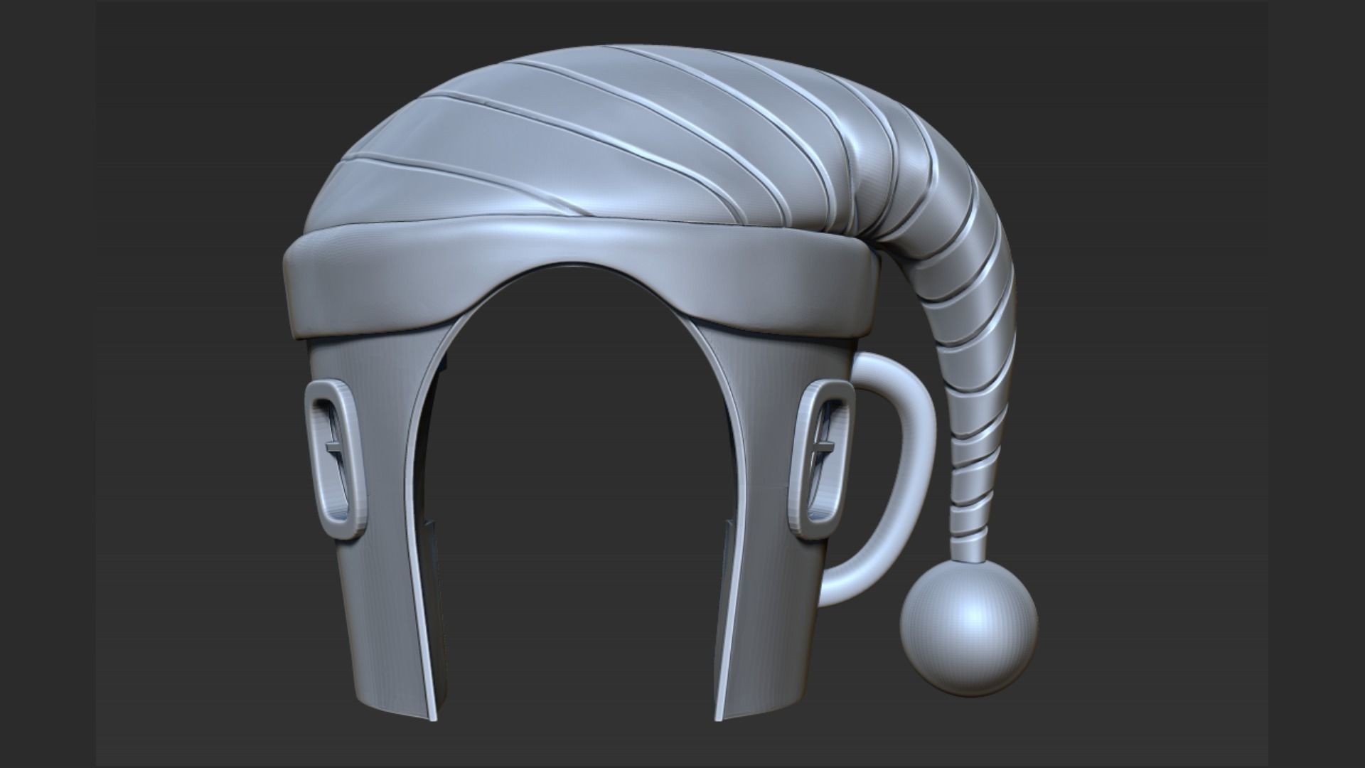 Santa Mug DJ Booth 3D print model_1