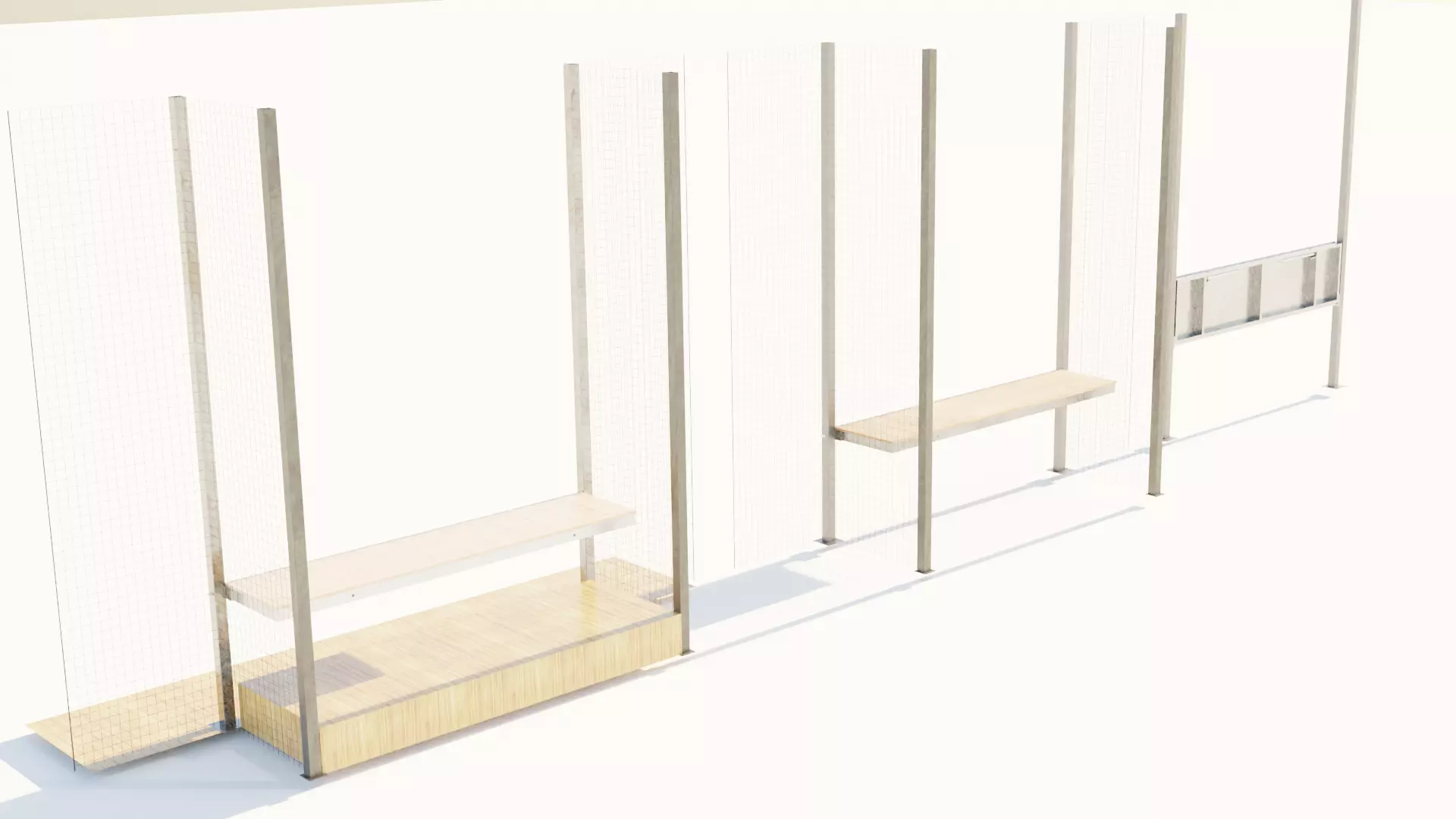 Lift parts Free 3D model