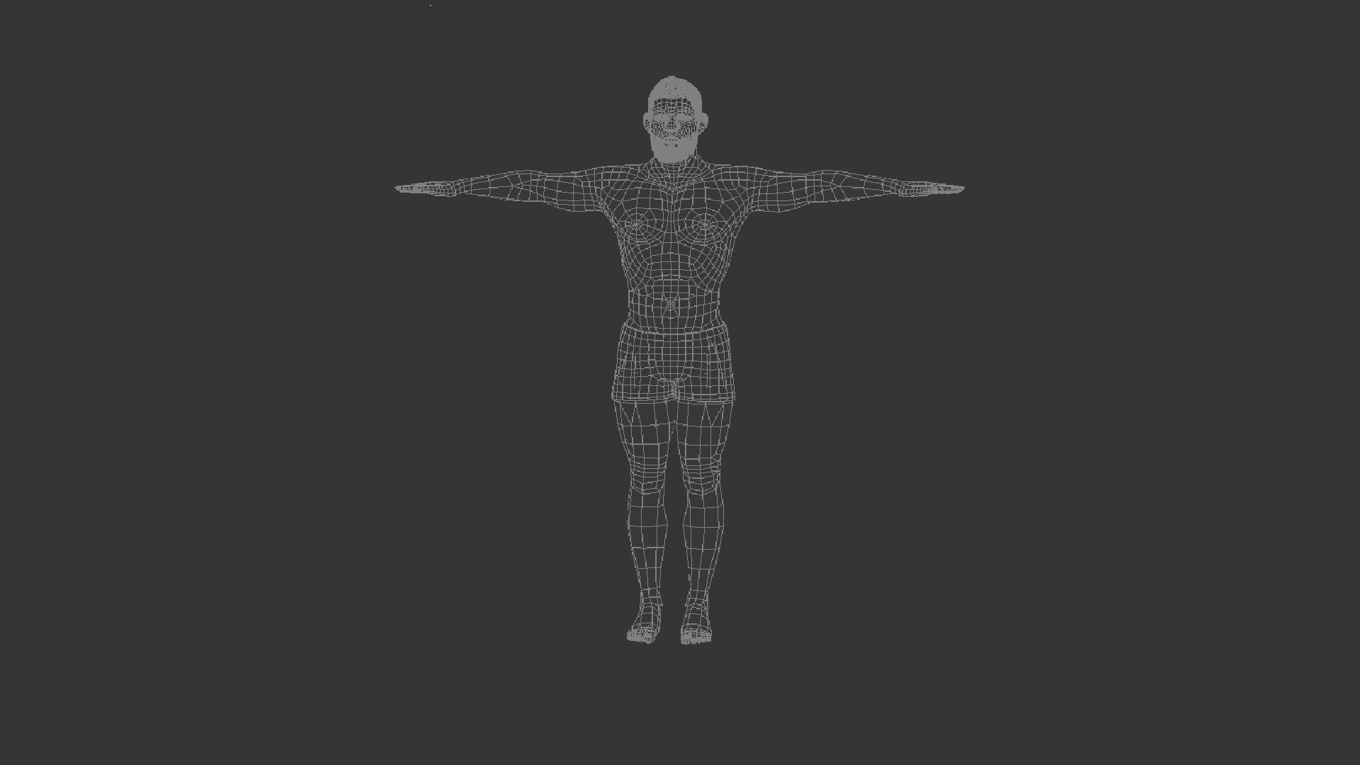 Conor McGregor Low-poly 3D model_8