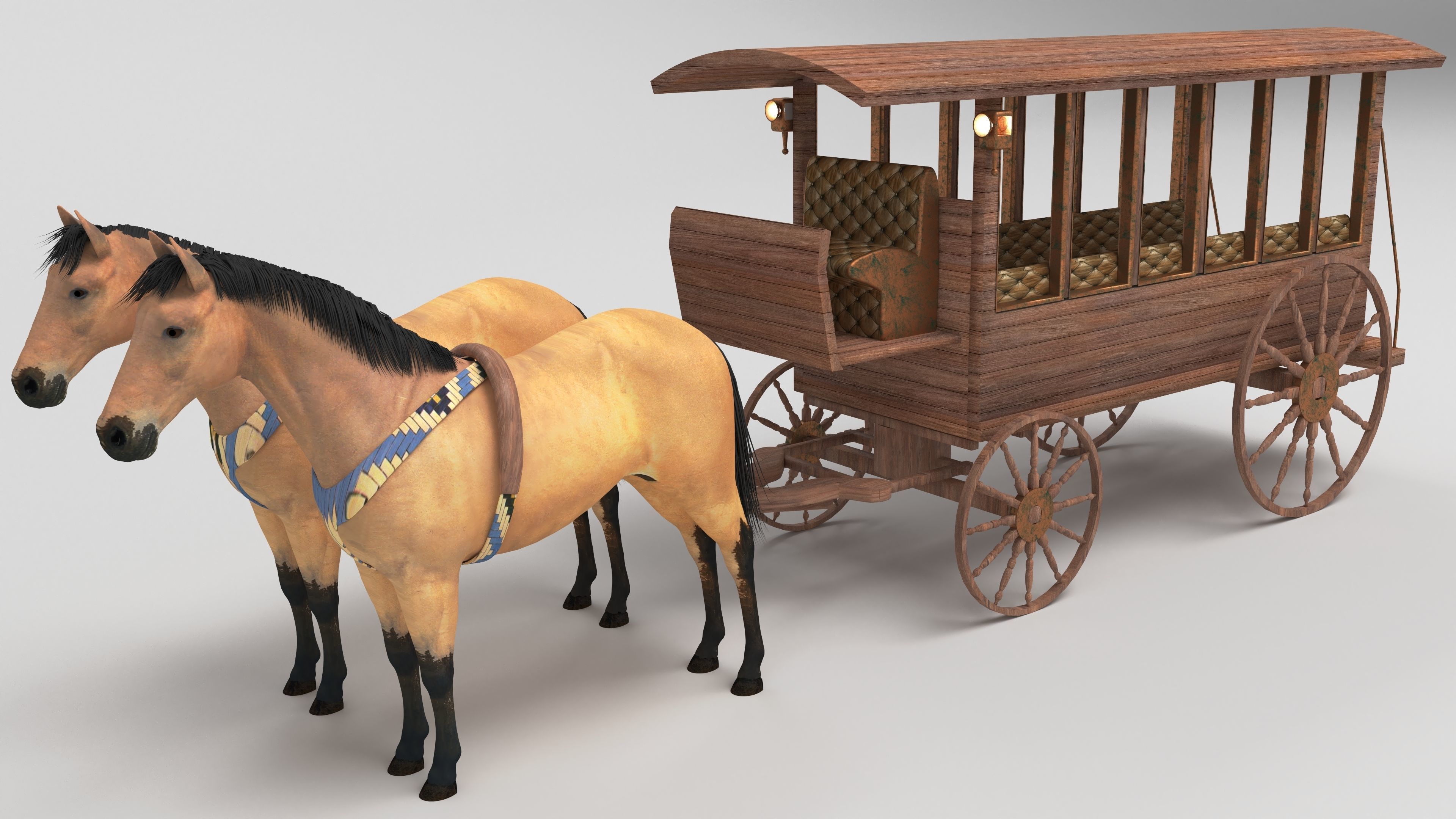 Horsebus 4K 3D model_15