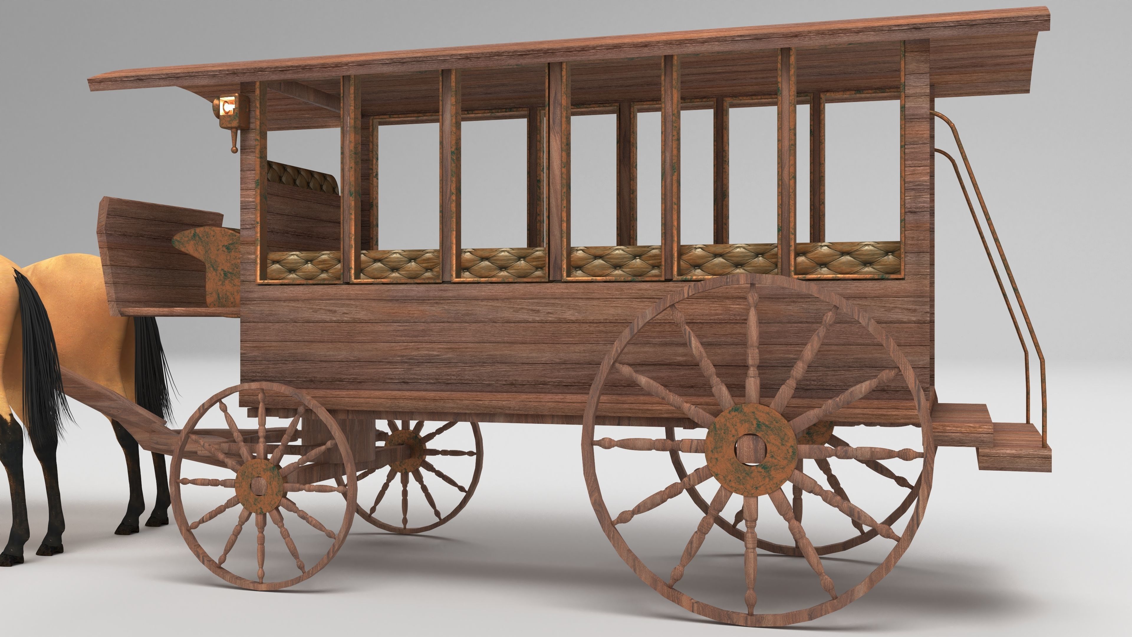 Horsebus 4K 3D model_11