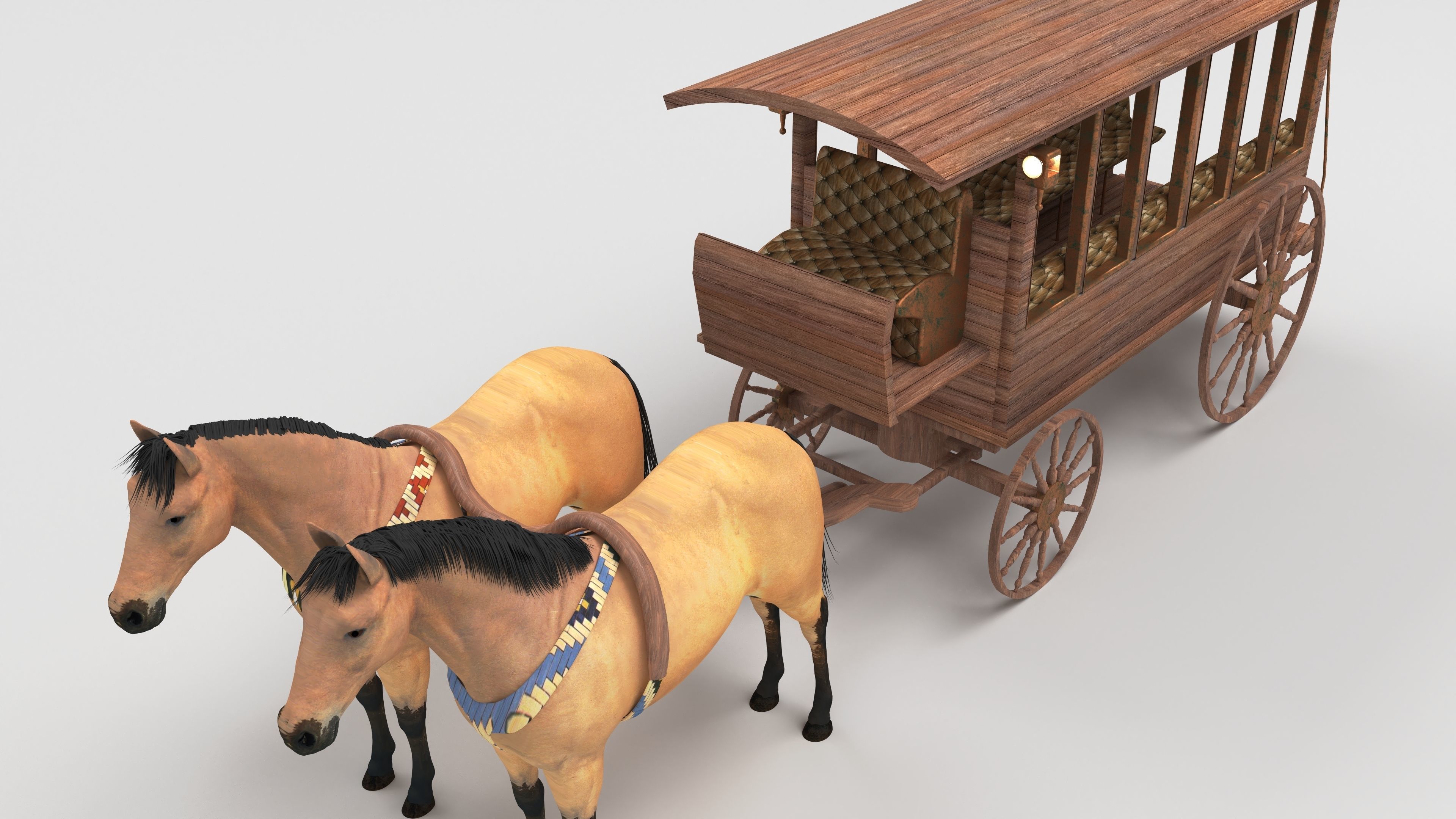 Horsebus 4K 3D model_13