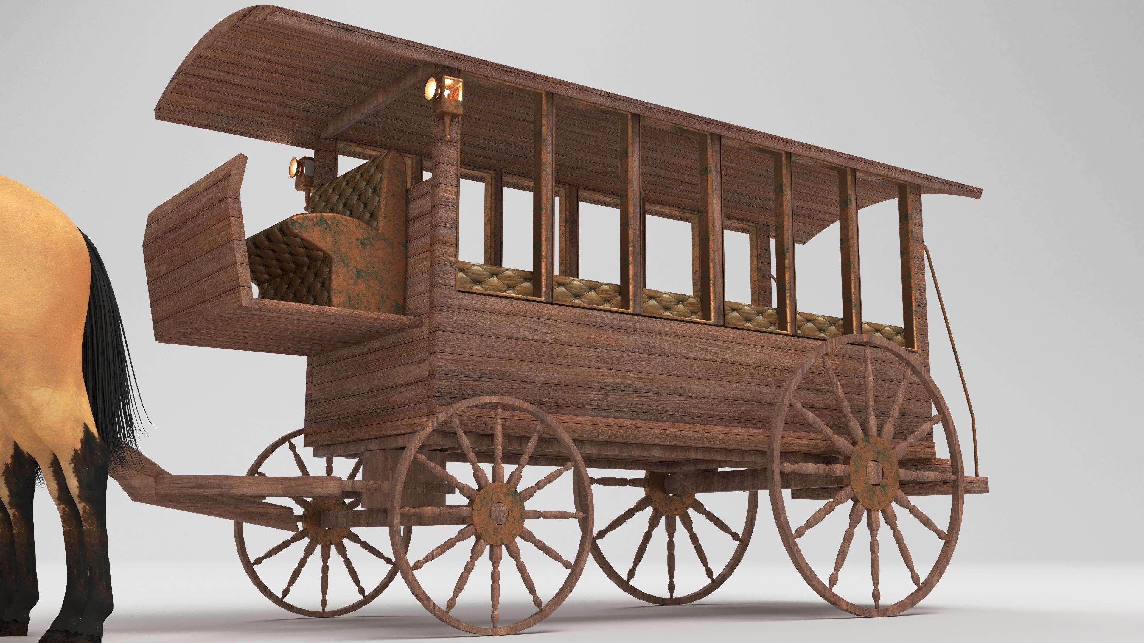 Horsebus 4K 3D model_1