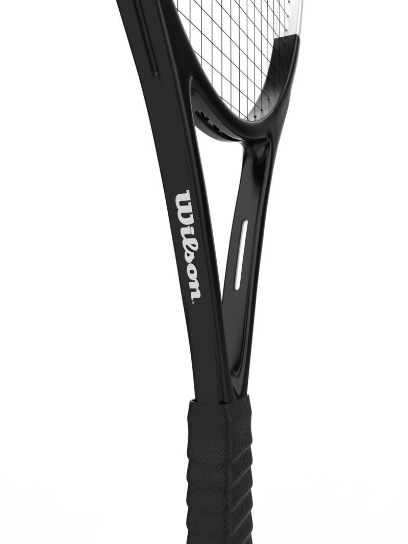 Badminton Racket and Shuttlecock 3D model Low-poly 3D model_1