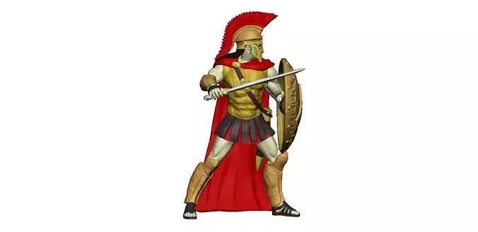 Spartan 5 Third set Heavy spartan army 3D print model