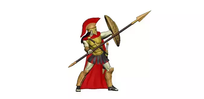 Spartan 7 Third set Heavy spartan army 3D print model