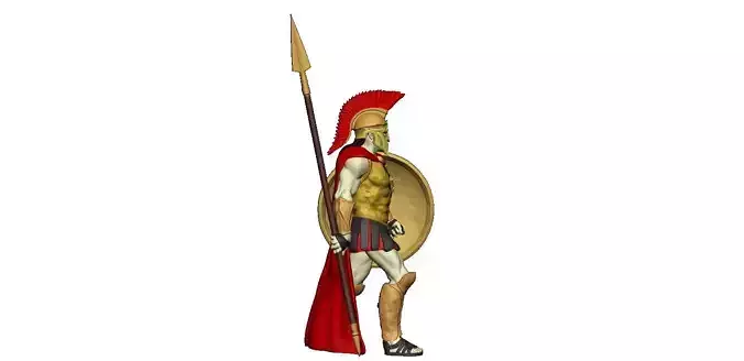 Spartan 9 Third set Heavy spartan army 3D print model