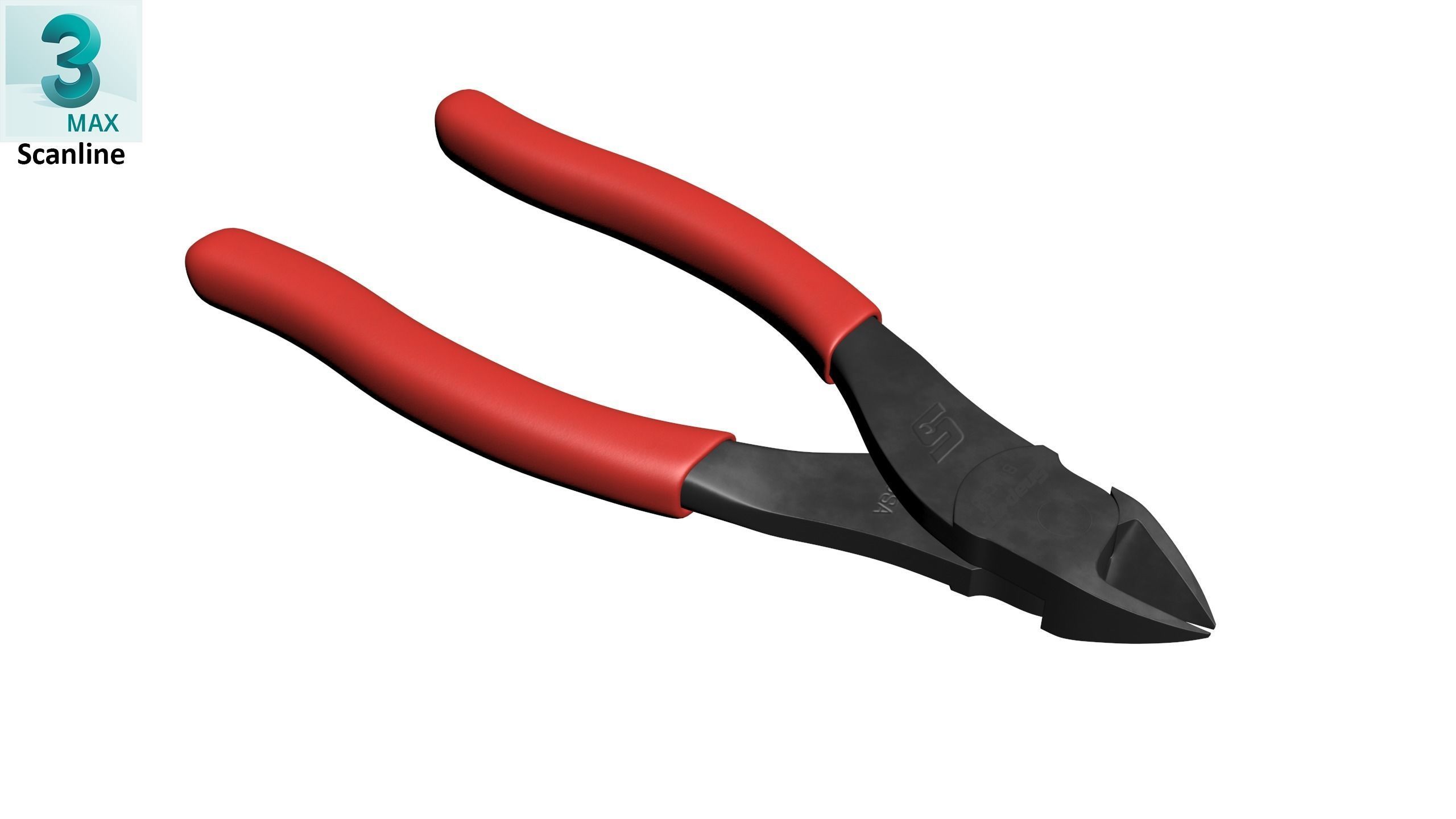 SO Vector Edge 6 Diagonal Cutter Low-poly 3D model_26