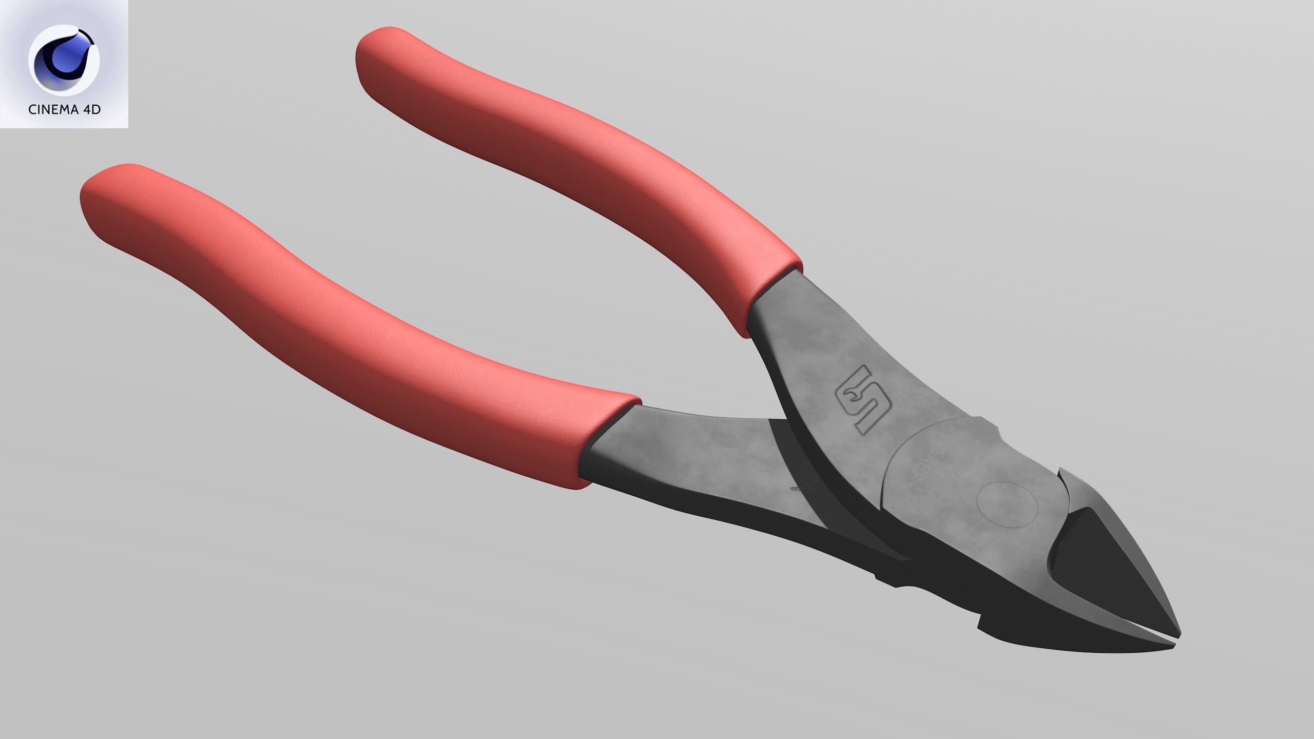 SO Vector Edge 6 Diagonal Cutter Low-poly 3D model_30