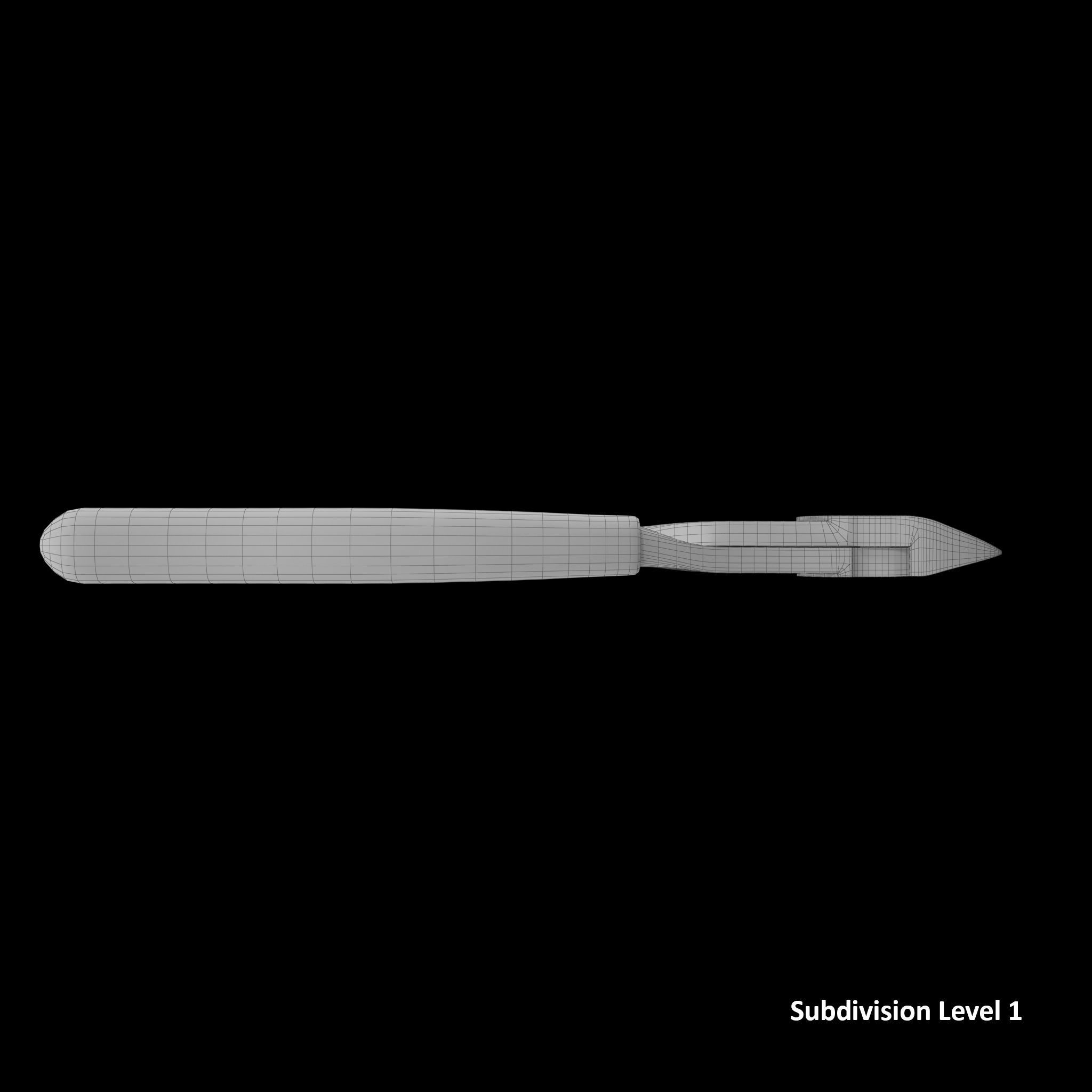 SO Vector Edge 6 Diagonal Cutter Low-poly 3D model_19