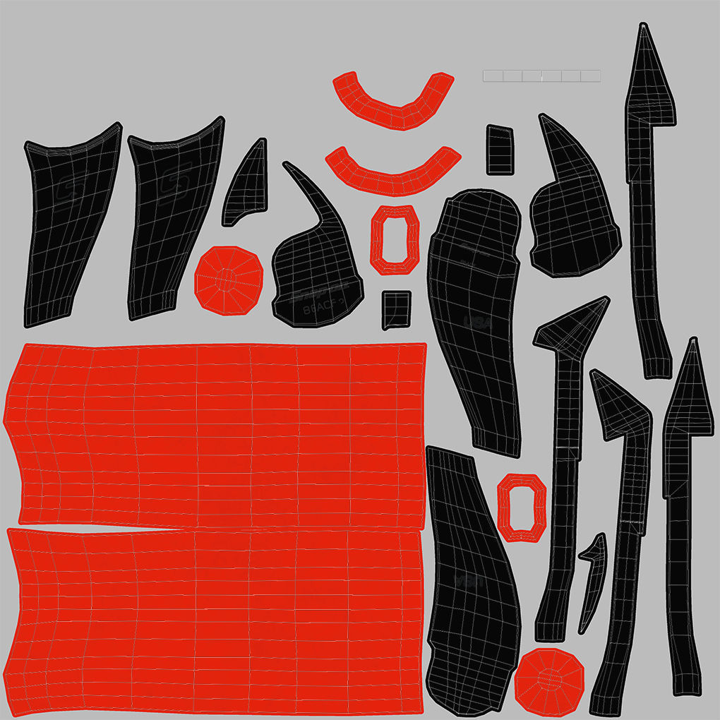 SO Vector Edge 6 Diagonal Cutter Low-poly 3D model_25