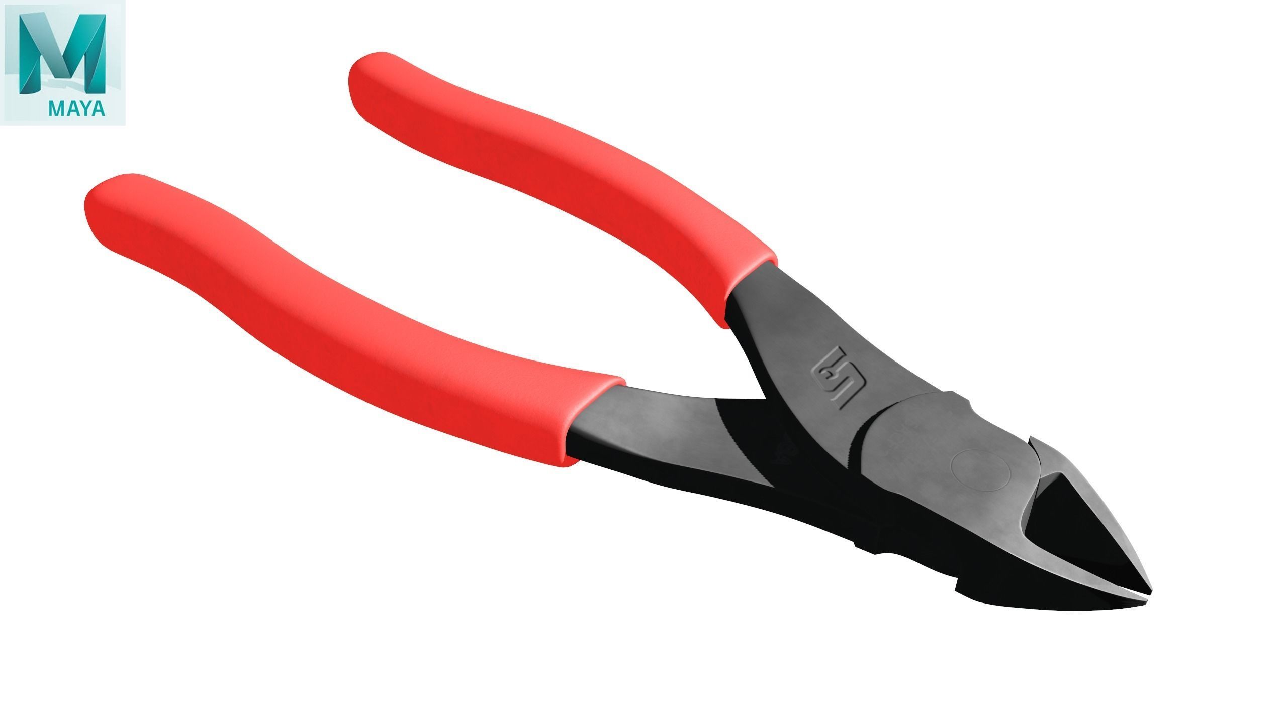 SO Vector Edge 6 Diagonal Cutter Low-poly 3D model_28