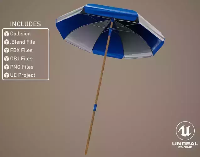 Summer Beach Umbrella