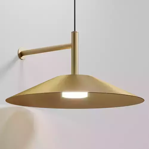LEDS C4 H LED pendant and wall LIGHT Low-poly 3D model