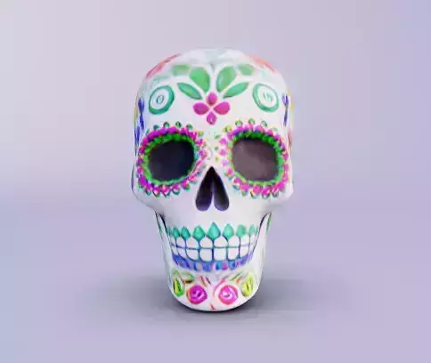 Mexican Calavera Skull