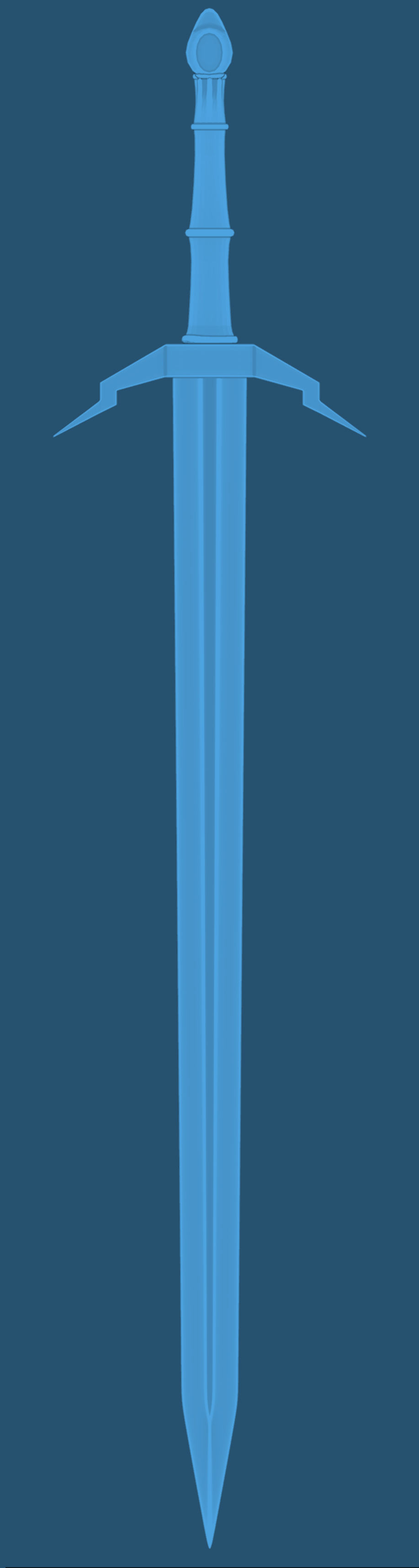Viking Sword 3D model_5