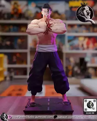 Aoi Todo - Jujutsu Kaisen 3D print model