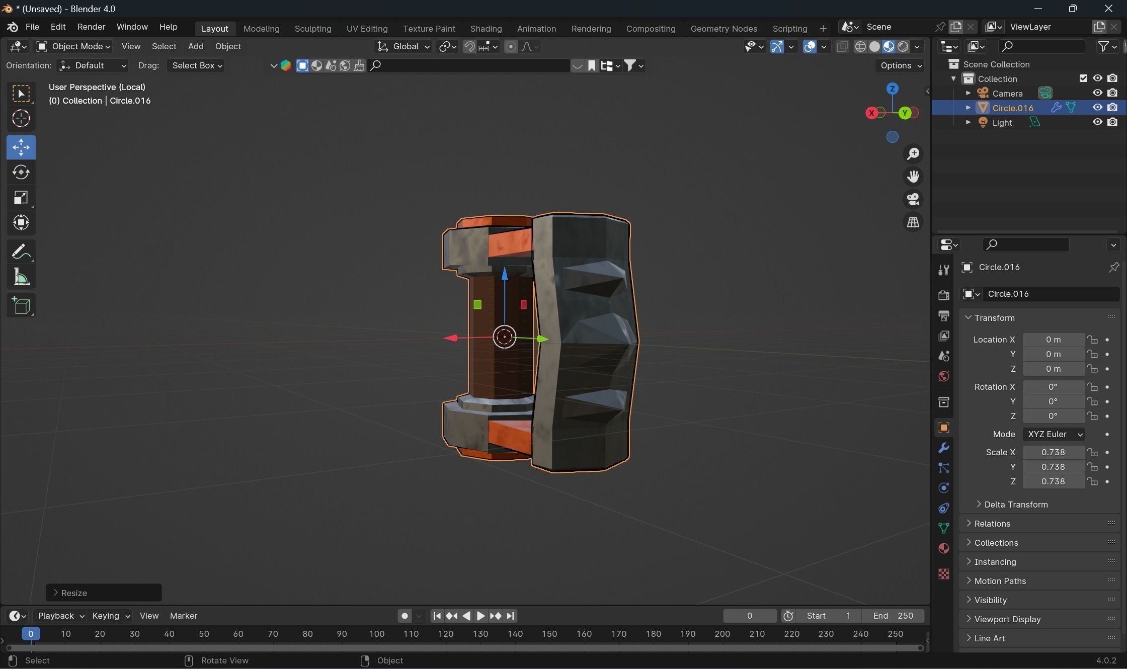 Toon knuckle Free 3D model_2