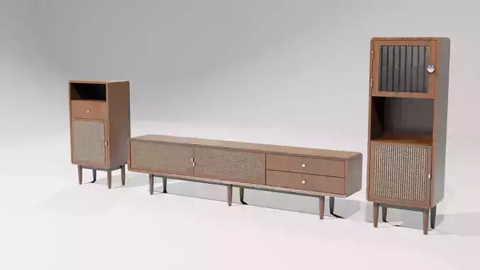 Mid-Century Living Room Collection