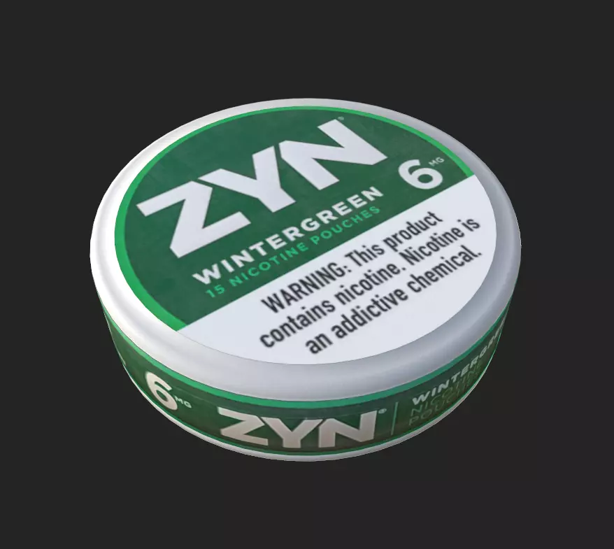 ZynCan 6mg Low-poly 3D model_0