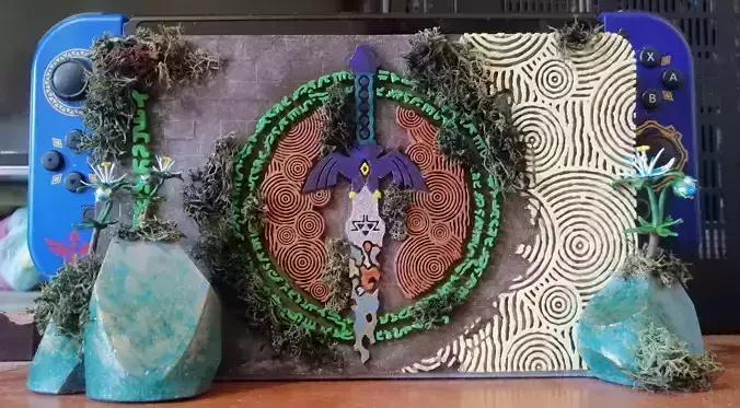 Switch dock cover Zelda