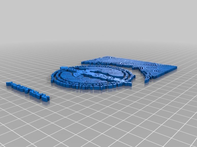 Switch dock cover Zelda 3D print model_26