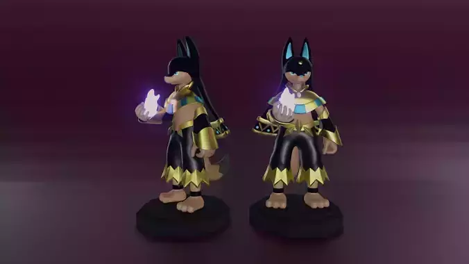 Anubis Palworld  3D print model