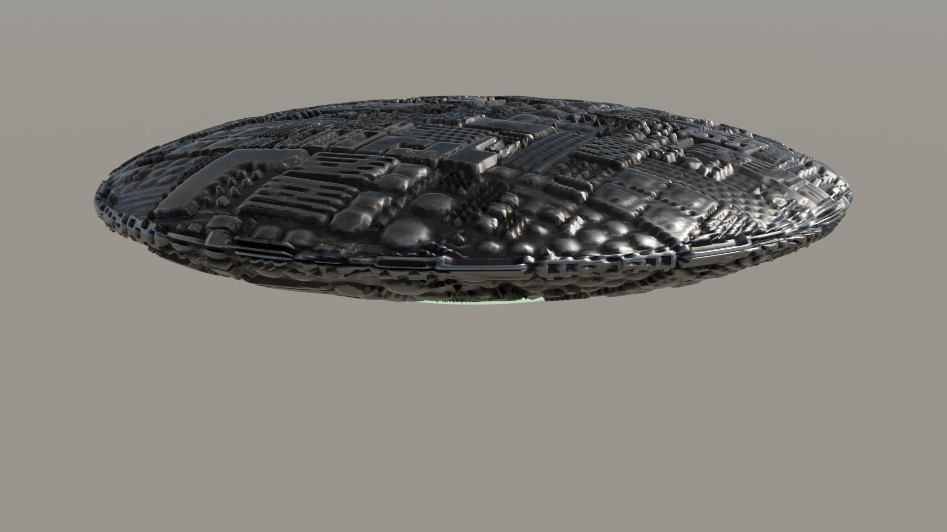 UFO 3D MODEL Low-poly 3D model_12