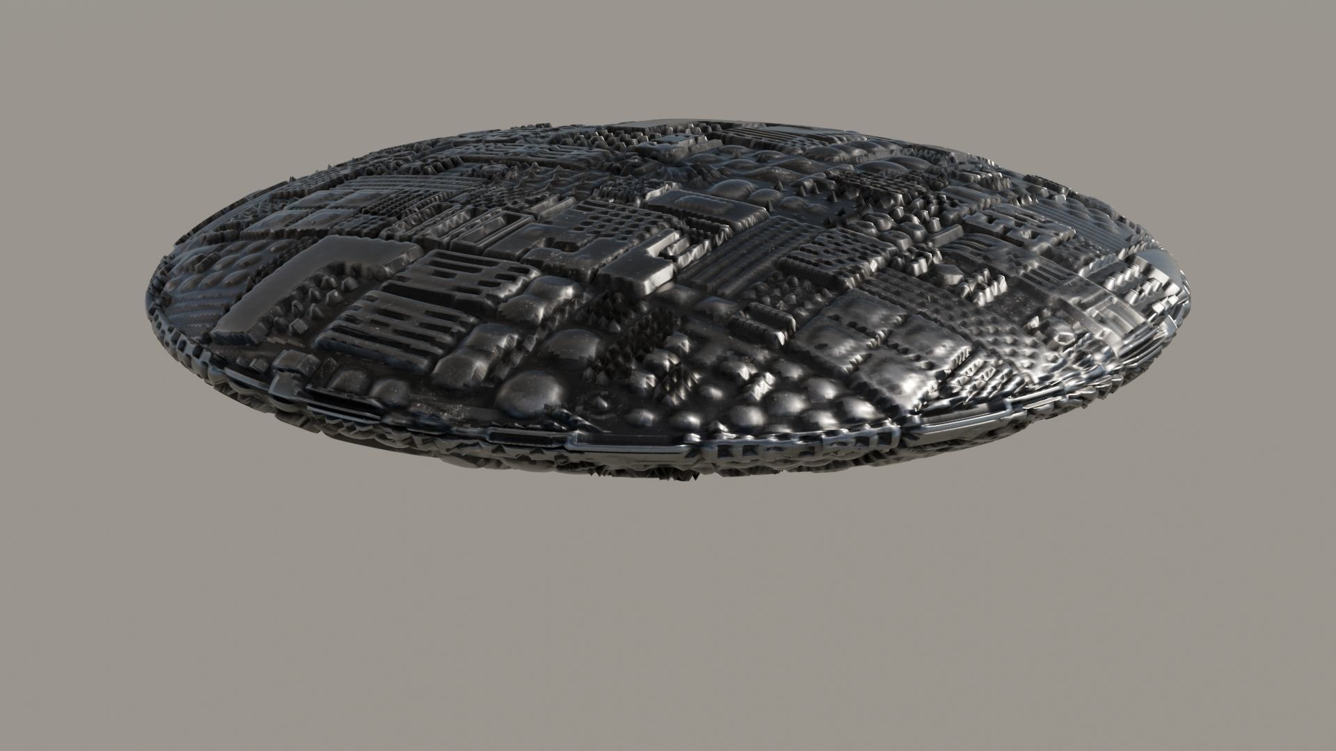 UFO 3D MODEL Low-poly 3D model_25