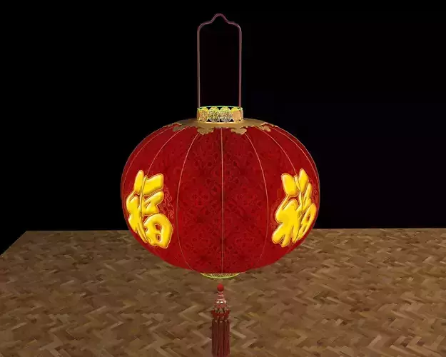 Chinese red lantern 