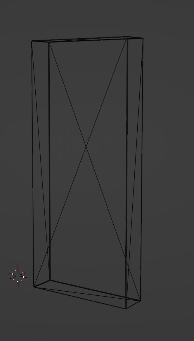 Monolith - 2001 A Space Odyssey Kubrick Clarke Low-poly 3D model_9