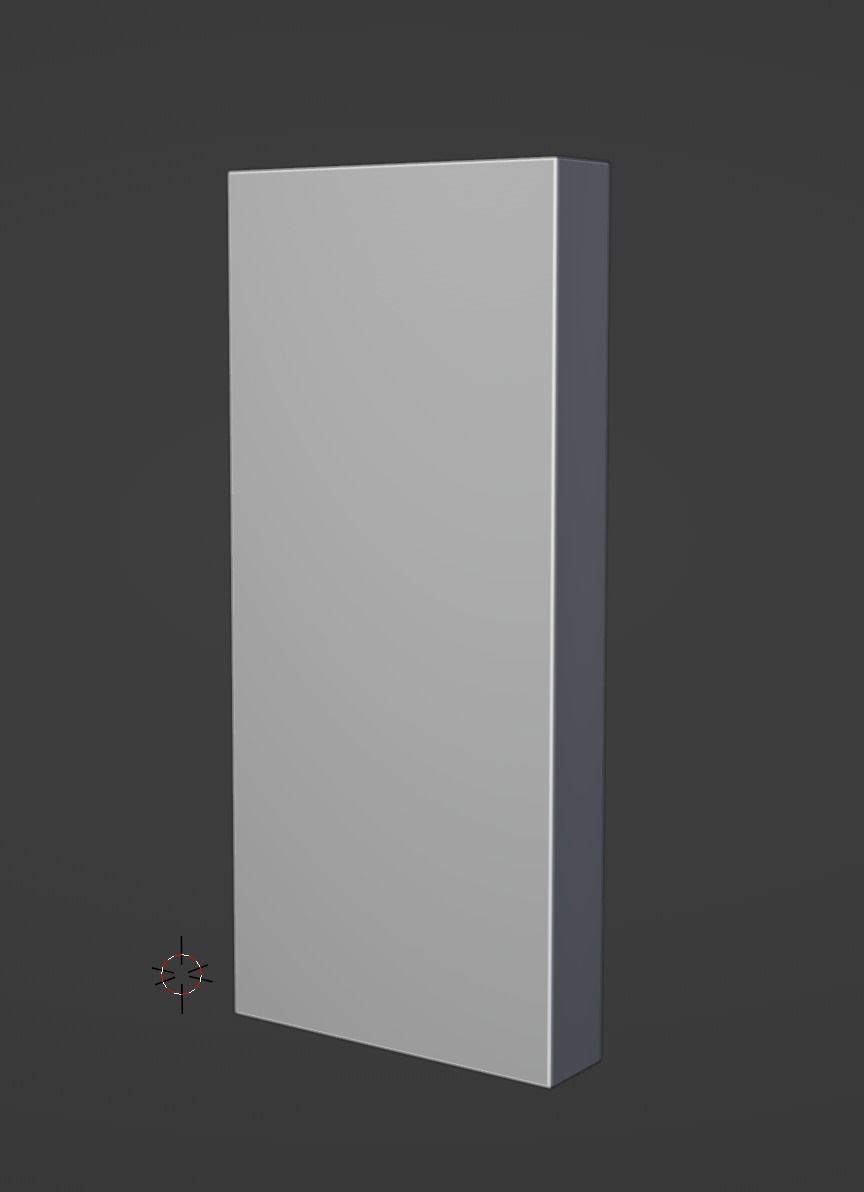 Monolith - 2001 A Space Odyssey Kubrick Clarke Low-poly 3D model_6
