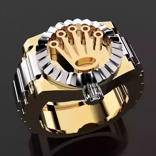 Men Signet Ring No Diamonds 