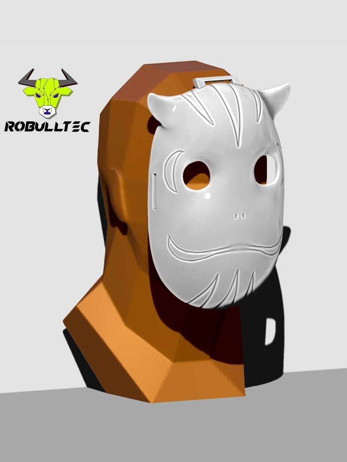 Anbu Mask V4 3D print model_1