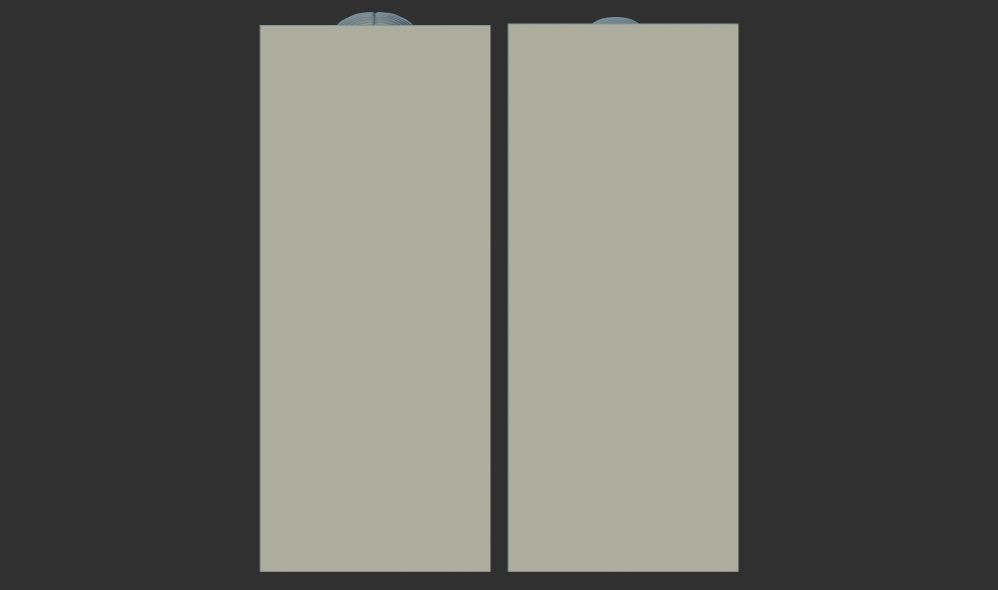 Egyptian Rahotep and Nofret Statue 3d printable model 3D print model_7